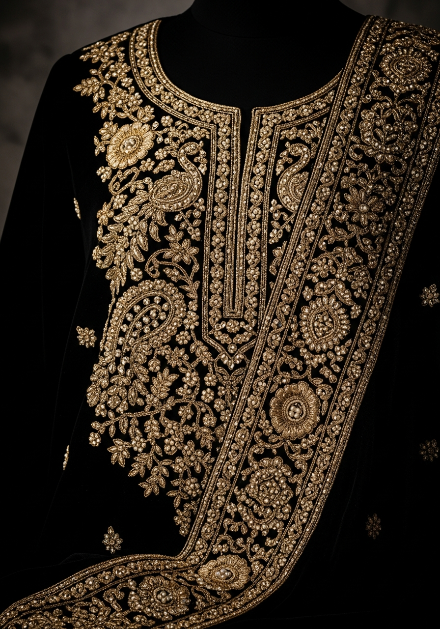 Zardozi Goldwork
