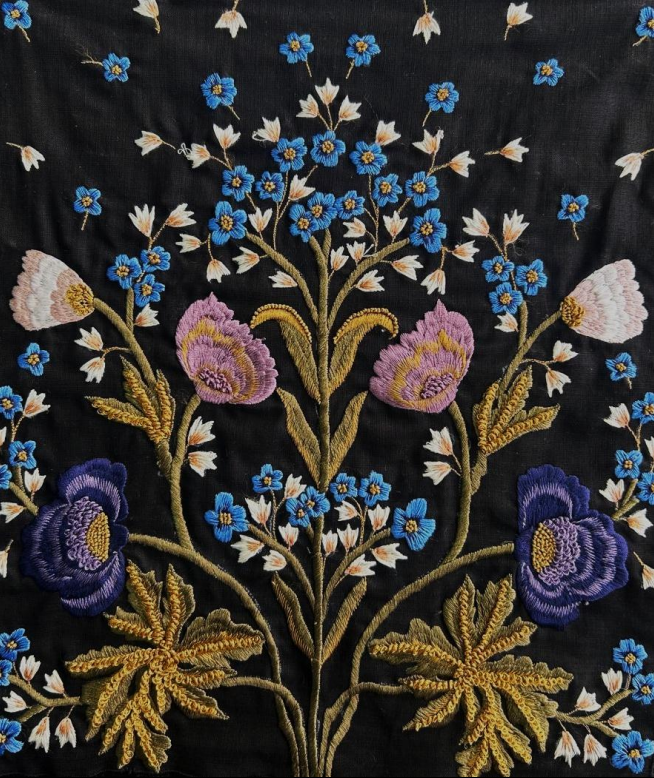 Raintree hand embroidery